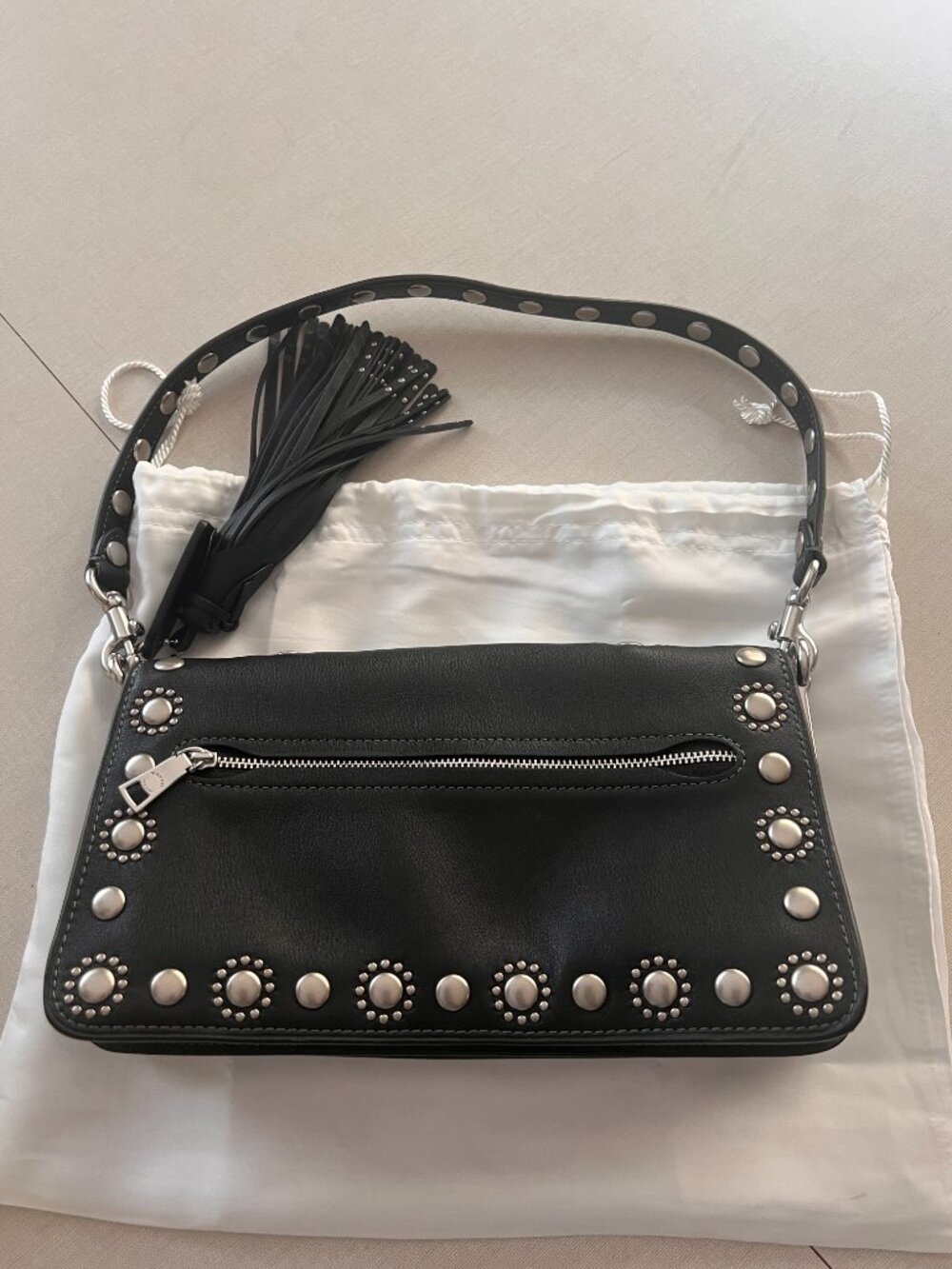 Coach Tabby Shoulder Bag 26 With Western Rivets - Picture 3 of 11